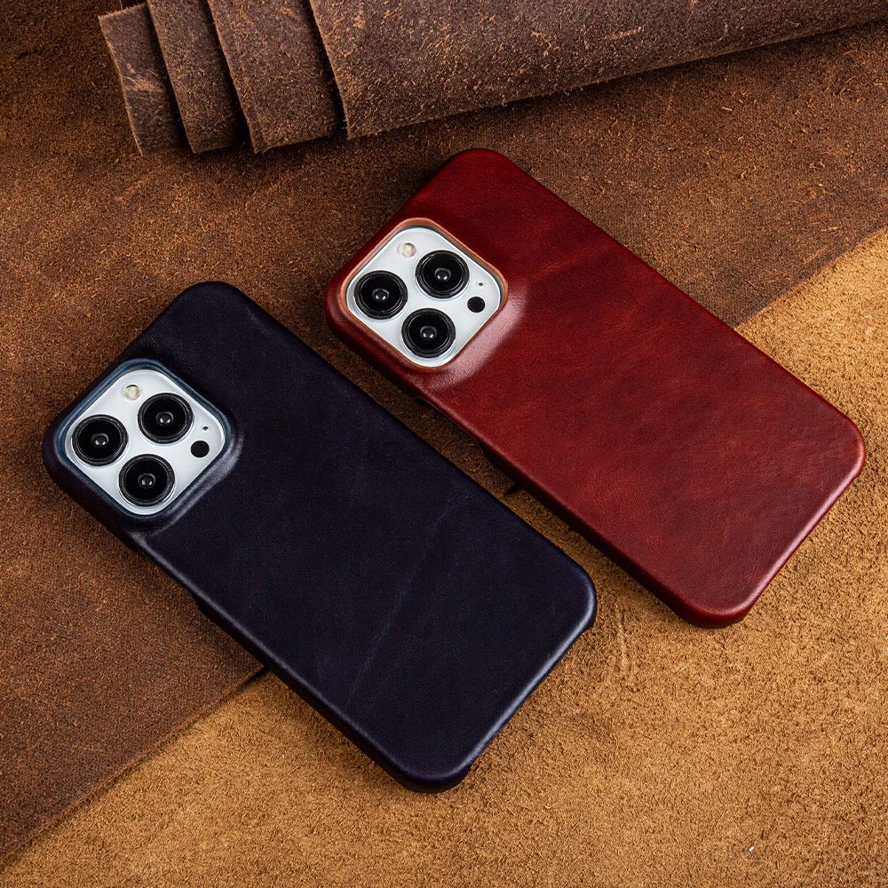 iPhone 15 Leather Case